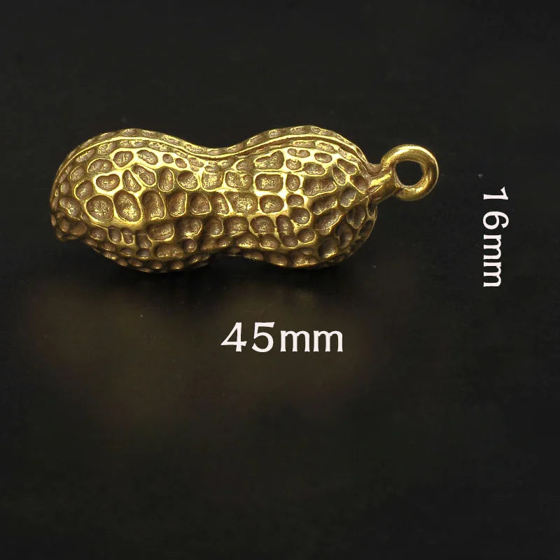Brass Creative Gifts Peanut Kernels