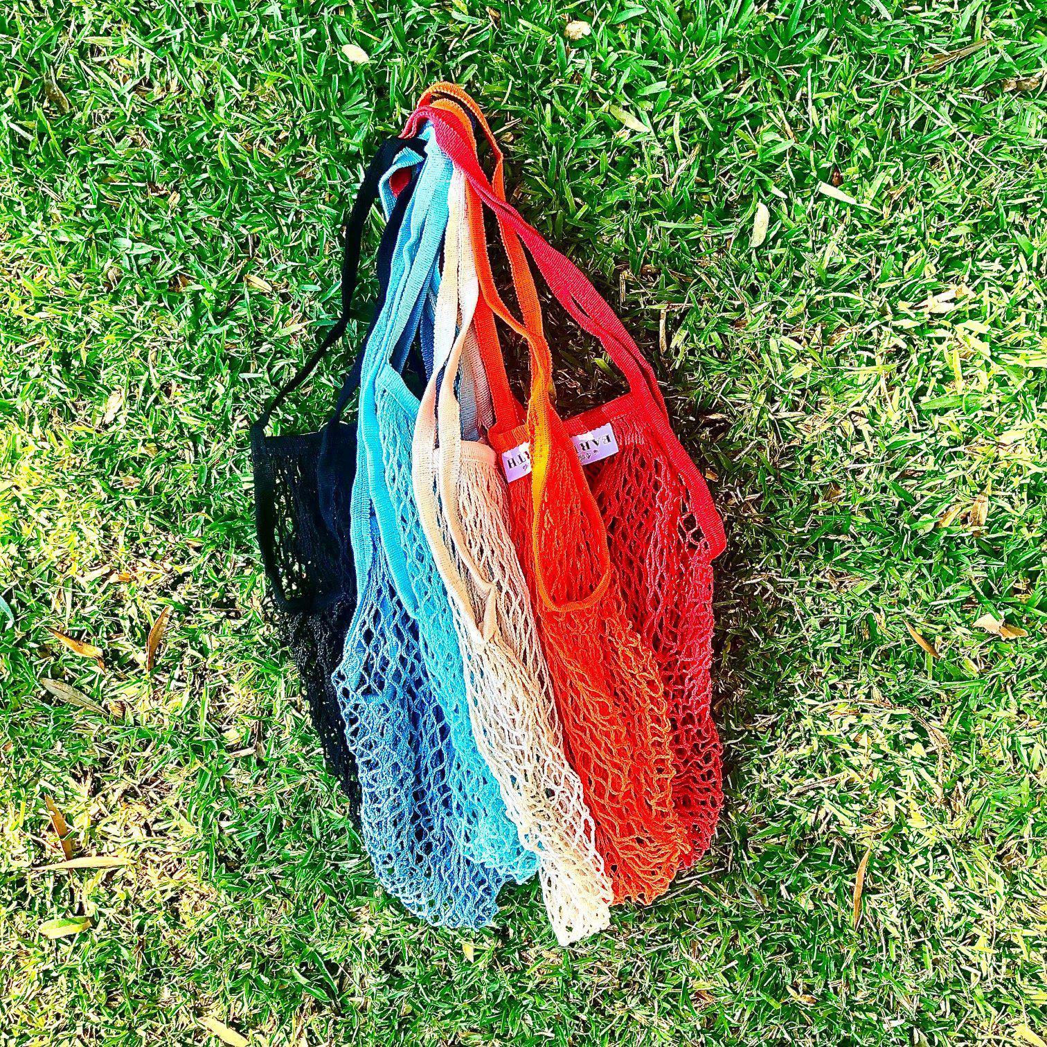 NNEDSZ 5 PACK Mesh Shopping Bag Bundle
