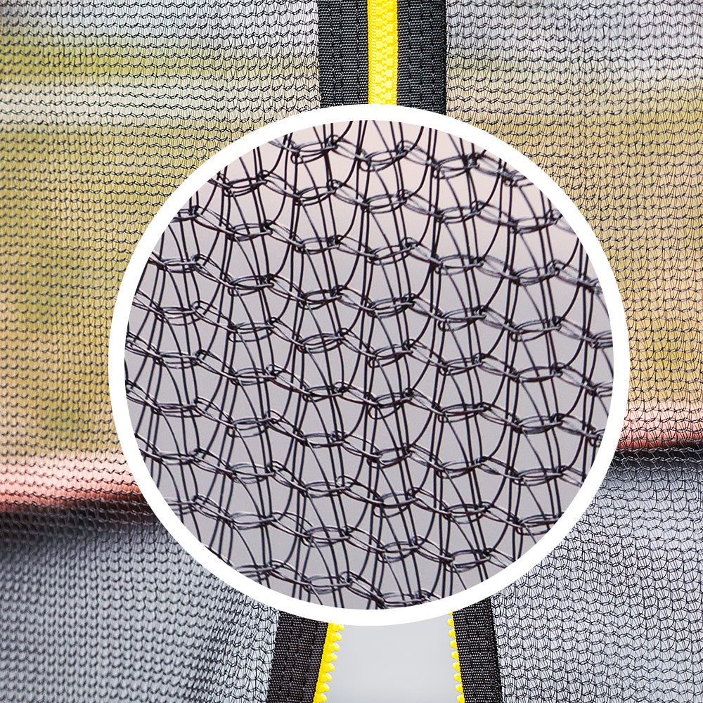 NNEDPE 14ft 8 Pole Replacement Trampoline Net Kahuna