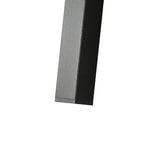 NNEDSZ Bed Frame Double Size Metal Base Mattress Platform Foundation Black PAULA