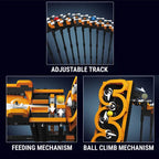 Motorised GBC Harp Track Marble Run 1508pcs