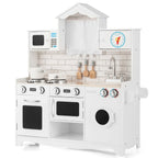 NNECW Pretend Kitchen Toys with Washing Machine